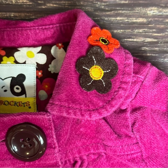 Vintage Sprokets Velvet Magenta Coat - Picture 4 of 10